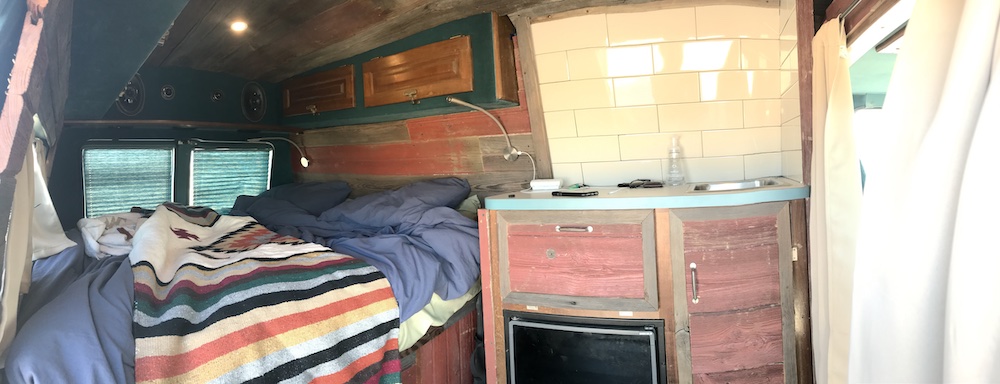 Wooden Interior Van woodeninteriorvan