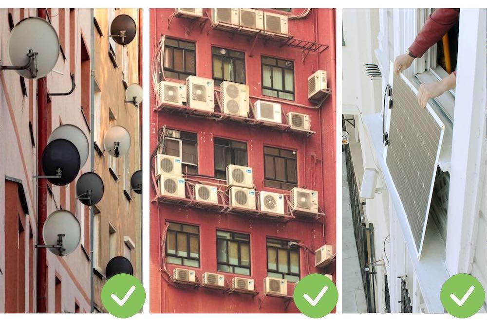 Satellite Photo by Paweł Czerwiński | Air Conditioner Photo by Chromatograph